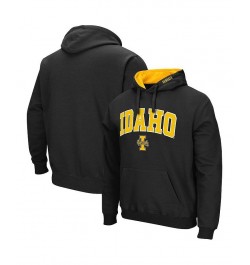 Men's Black Idaho Vandals Arch and Logo Pullover Hoodie $23.10 Sweatshirt