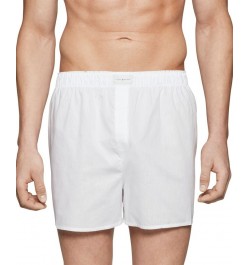 Men's 3-Pk. Classic Printed Cotton Poplin Boxers PD01 $19.59 Underwear