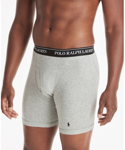 Men's Classic-Fit Boxer Briefs, 3-Pack Multi $27.50 Underwear