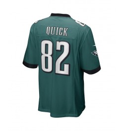 Men's Mike Quick Midnight Green Philadelphia Eagles Game Retired Player Jersey $67.20 Jersey