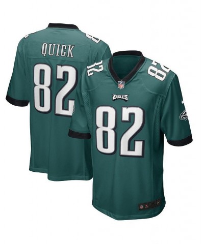 Men's Mike Quick Midnight Green Philadelphia Eagles Game Retired Player Jersey $67.20 Jersey