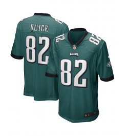 Men's Mike Quick Midnight Green Philadelphia Eagles Game Retired Player Jersey $67.20 Jersey