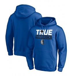 Men's Blue Dallas Mavericks Post Up Hometown Collection Pullover Hoodie $25.52 Sweatshirt