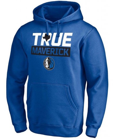 Men's Blue Dallas Mavericks Post Up Hometown Collection Pullover Hoodie $25.52 Sweatshirt