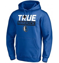 Men's Blue Dallas Mavericks Post Up Hometown Collection Pullover Hoodie $25.52 Sweatshirt