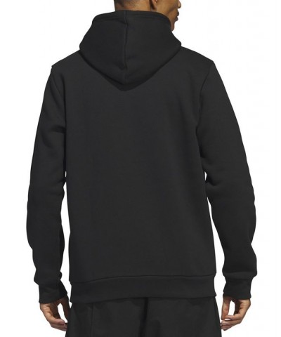 Men's Trefoil Essentials Long-Sleeve Hoodie Black $28.70 Sweatshirt