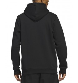 Men's Trefoil Essentials Long-Sleeve Hoodie Black $28.70 Sweatshirt