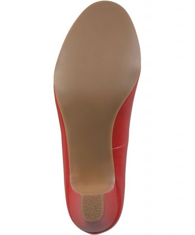 Women's Luu-M Heels Red $48.59 Shoes