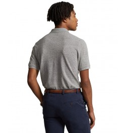 Men's Custom Slim Fit Mesh Polo Canterbury Heather $56.40 Polo Shirts