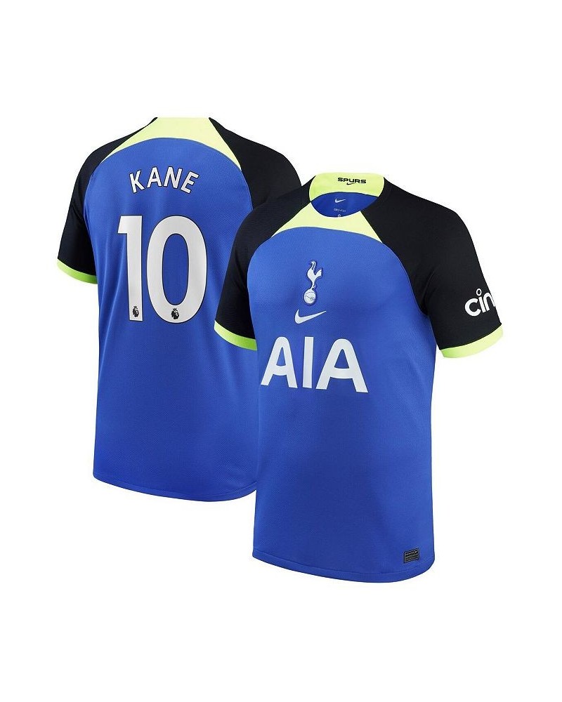 Men's Harry Kane Blue Tottenham Hotspur 2022/23 Away Breathe Stadium Replica Player Jersey $65.80 Jersey