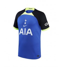 Men's Harry Kane Blue Tottenham Hotspur 2022/23 Away Breathe Stadium Replica Player Jersey $65.80 Jersey