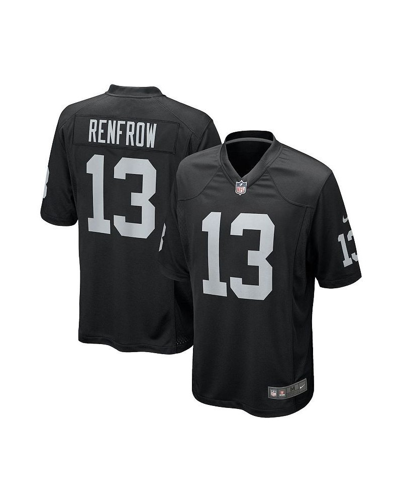 Men's Hunter Renfrow Black Las Vegas Raiders Player Jersey $35.31 Jersey