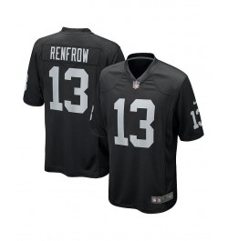 Men's Hunter Renfrow Black Las Vegas Raiders Player Jersey $35.31 Jersey