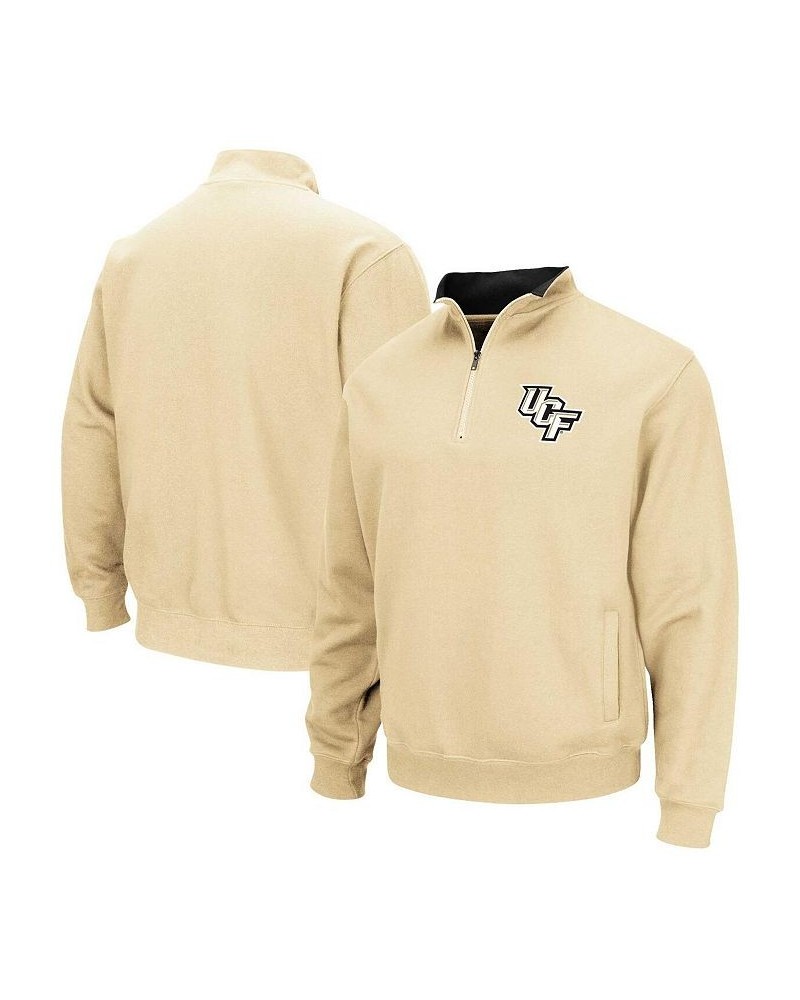 Men's Gold UCF Knights Tortugas Quarter-Zip Sweatshirt $23.65 Sweatshirt