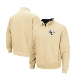 Men's Gold UCF Knights Tortugas Quarter-Zip Sweatshirt $23.65 Sweatshirt