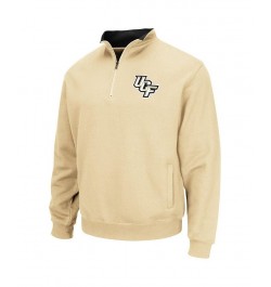 Men's Gold UCF Knights Tortugas Quarter-Zip Sweatshirt $23.65 Sweatshirt