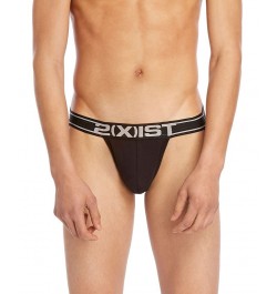 Men's Lift Jock Strap Black $20.00 Underwear