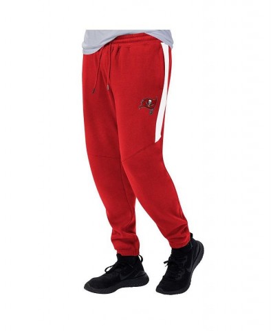 Men's Red and White Tampa Bay Buccaneers Goal Post Fleece Pants $28.70 Pants