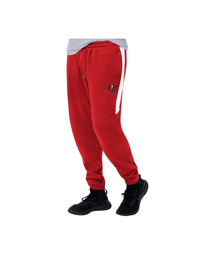 Men's Red and White Tampa Bay Buccaneers Goal Post Fleece Pants $28.70 Pants