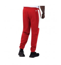 Men's Red and White Tampa Bay Buccaneers Goal Post Fleece Pants $28.70 Pants