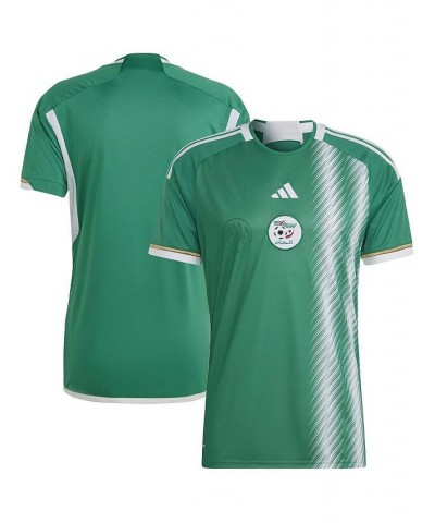 Men's Green Algeria National Team 2022/23 Away Replica Jersey $44.00 Jersey