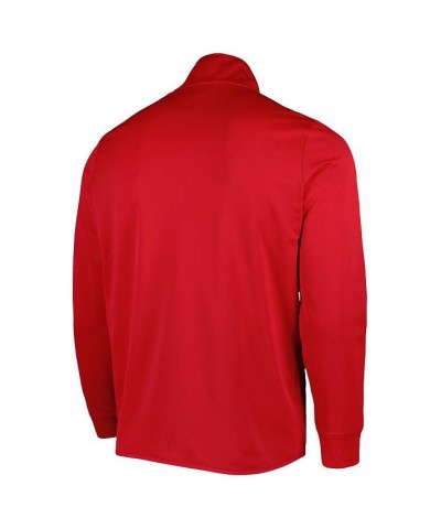 Men's Red Wisconsin Badgers Knit Warm-Up Full-Zip Jacket $47.30 Jackets