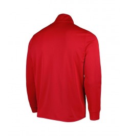 Men's Red Wisconsin Badgers Knit Warm-Up Full-Zip Jacket $47.30 Jackets