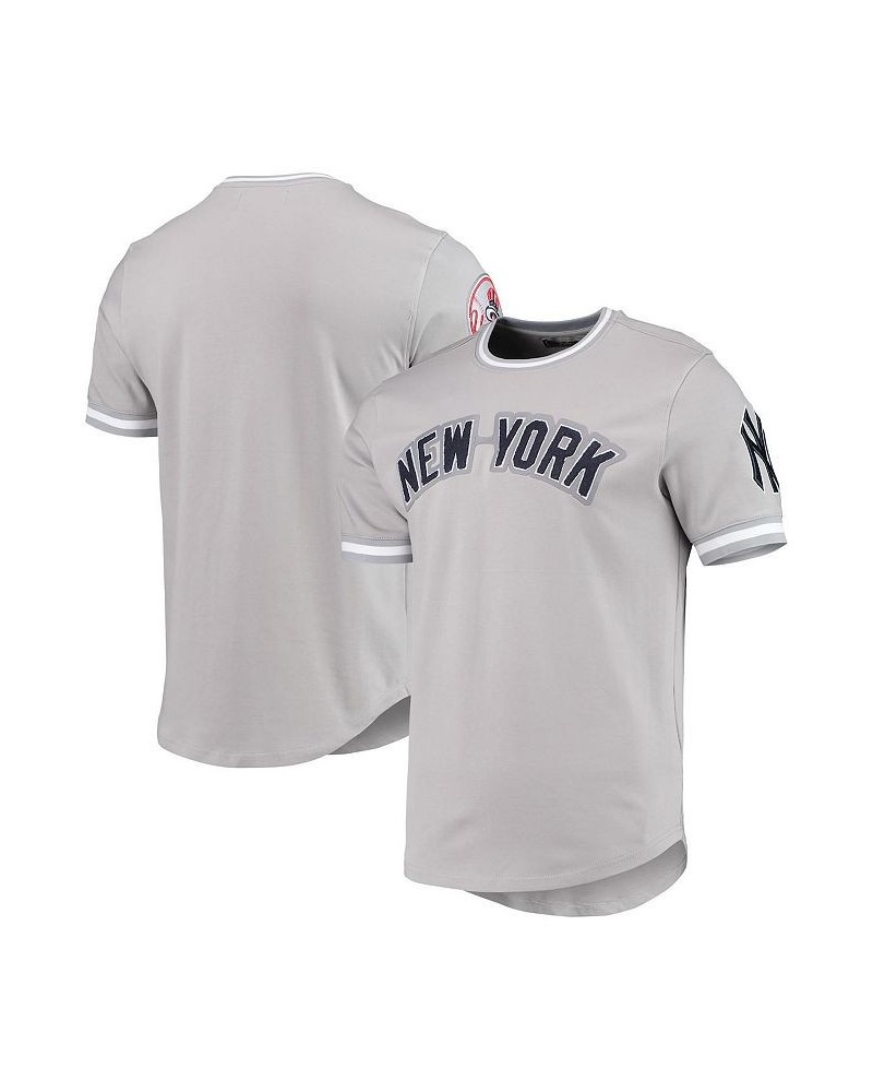 Men's Gray New York Yankees Team T-shirt $34.85 T-Shirts