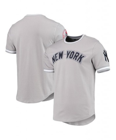 Men's Gray New York Yankees Team T-shirt $34.85 T-Shirts