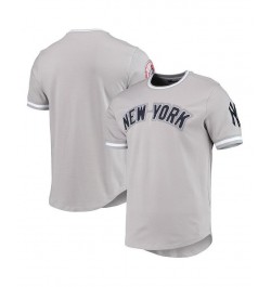 Men's Gray New York Yankees Team T-shirt $34.85 T-Shirts