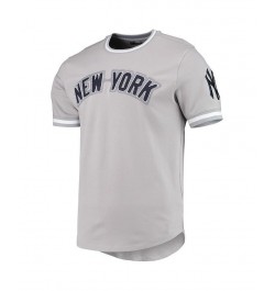 Men's Gray New York Yankees Team T-shirt $34.85 T-Shirts