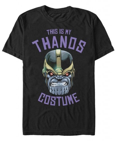 Marvel Men's Thanos Halloween Costume Short Sleeve T-Shirt Black $19.94 T-Shirts