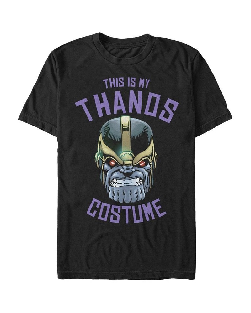 Marvel Men's Thanos Halloween Costume Short Sleeve T-Shirt Black $19.94 T-Shirts