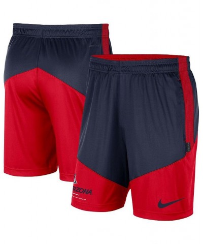 Men's Navy, Red Arizona Wildcats Team Performance Knit Shorts $23.10 Shorts