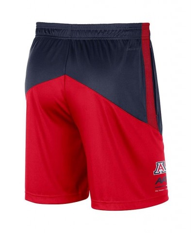 Men's Navy, Red Arizona Wildcats Team Performance Knit Shorts $23.10 Shorts