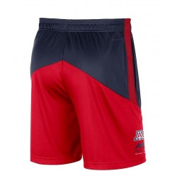 Men's Navy, Red Arizona Wildcats Team Performance Knit Shorts $23.10 Shorts