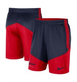 Men's Navy, Red Arizona Wildcats Team Performance Knit Shorts $23.10 Shorts