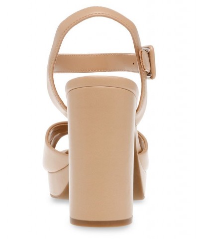 Women's Zena Dress Sandal Tan/Beige $49.50 Shoes