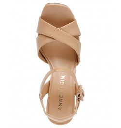 Women's Zena Dress Sandal Tan/Beige $49.50 Shoes