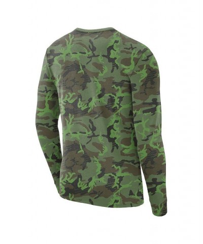 Men's Camo Michigan State Spartans Military-Inspired Long Sleeve T-shirt $25.48 T-Shirts