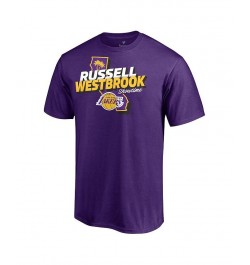 Men's Russell Westbrook Purple Los Angeles Lakers Hometown Collection Player T-shirt $15.64 T-Shirts