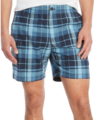 Men's Theo 7-inch Marley Plaid Short Blue $32.50 Shorts