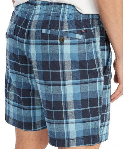 Men's Theo 7-inch Marley Plaid Short Blue $32.50 Shorts