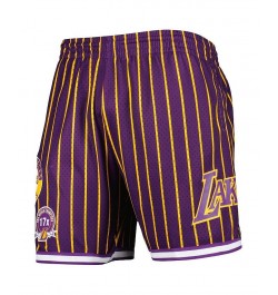 Men's Purple Los Angeles Lakers City Collection Heritage Mesh Shorts $39.10 Shorts