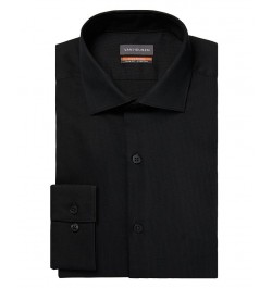 Men's Stain Shield Slim Fit Dress Shirt Black $16.40 Dress Shirts