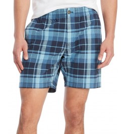 Men's Theo 7-inch Marley Plaid Short Blue $32.50 Shorts