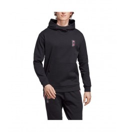 Men's Black Inter Miami CF 2023 Player Travel Pullover Hoodie $53.99 Sweatshirt