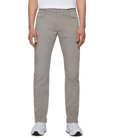 BOSS Men's Slim-Fit Jeans Silver $46.40 Jeans