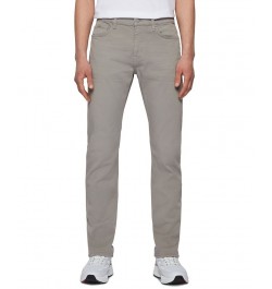 BOSS Men's Slim-Fit Jeans Silver $46.40 Jeans