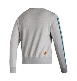 Men's Heathered Gray San Jose Sharks Team Classics Vintage-Like Pullover Sweatshirt $37.44 Sweatshirt